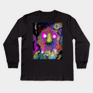 Space abstract Kids Long Sleeve T-Shirt